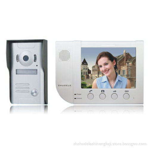 8.3-inch Mirror Design Color Video Door Phone, Rainproof and Anti-riot Outdoor Unit